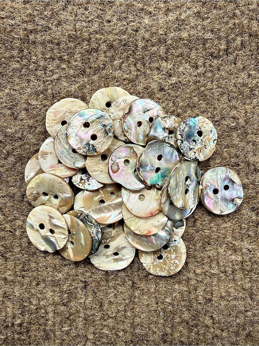 Abalone Shell Buttons